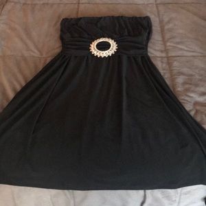 Black formal dress
